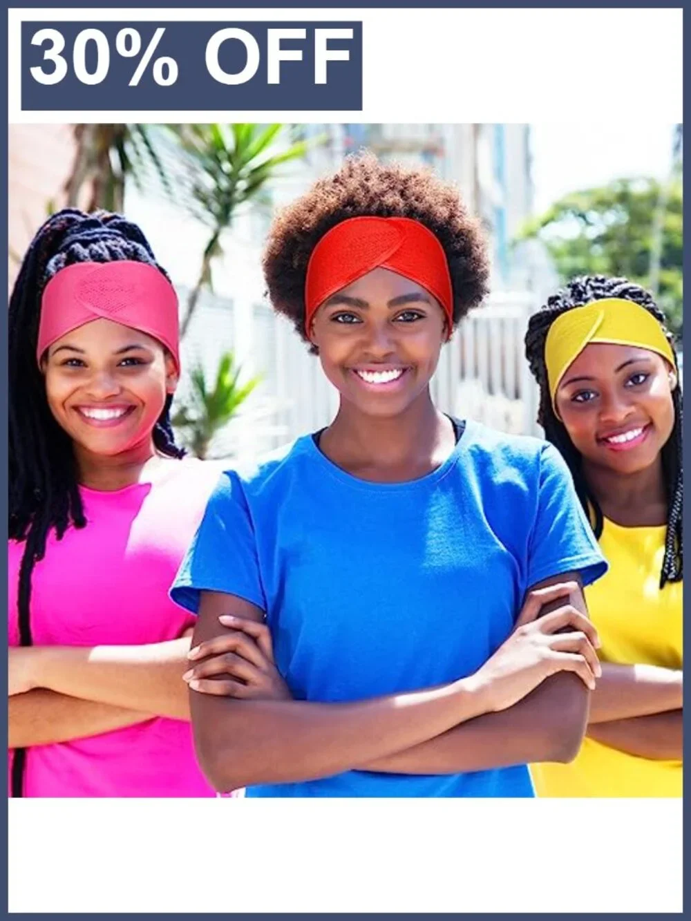 Mesh Hair Wraps for Black Women Sleeping Cap Spa Headbands Set of 4
